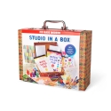 Kid Made Modern, Studio in a Box, stort kunstnersæt i kuffert