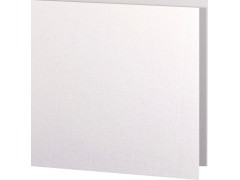 Papperix Kvadratiske Dobbeltkort 5-pakke Hvid