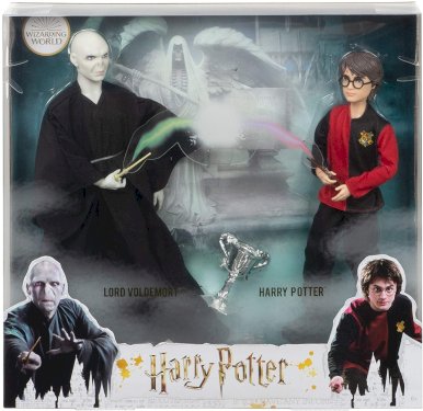 Harry Potter og Voldemort, dukker, 25/30 cm