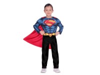 Superman, muskeltop m/ kappe, 4-6 år