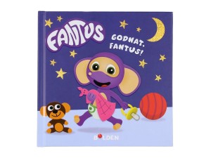 Godnat, Fantus!, papbog m/ flapper