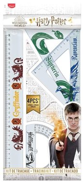 Maped, Harry Potter, linealsæt, 4 stk.