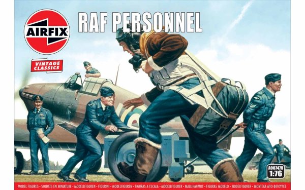 Airfix, RAF Personnel, 1:76