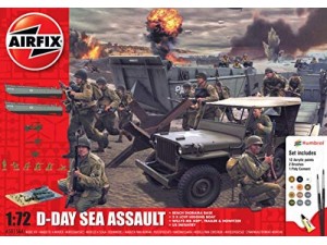 Airfix, gaveæske, D-Day Sea Assault, 1:72