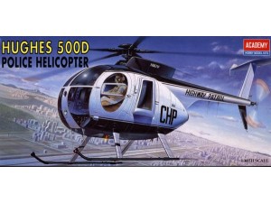 Academy, Hughes 500D Police Helicopter, 1:48
