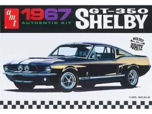 AMT 1967 Shelby GT350 White - 1:25