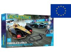 Scalextric, Spark Plug - Formula E, racerbane m/ 2 biler