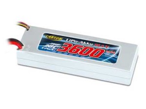 Carson Lipo Batteri 3600Mah-11.1V-30C Hxt 4Mm/Jst-Xh