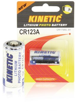 Kinetic Lithium batteri CR123A 3V