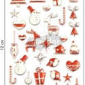 Maildor, Cooky, 3D-klistermærker, dansk jul
