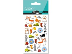 Maildor, Cooky, 3D-klistermærker, kæledyr