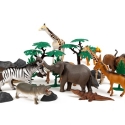 Animal Planet, vilde dyr og tilbehør, 30 dele