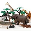 Animal Planet, vilde dyr og tilbehør, 30 dele