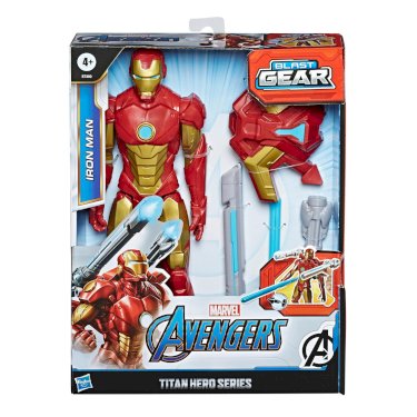 Marvel Avengers, Titan Hero, Iron Man m/ tilbehør, 30 cm