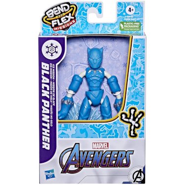 Marvel Avengers, Bend and Flex, Ice Mission Black Panther