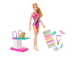 Barbie Dreamhouse Adventures, svømmedukke m/ tilbehør