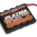 Hpi Plazma, 6.0 V 1200 mAh NiMh-batteripakke, Micro