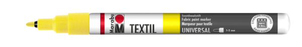 Marabu, Textil Painter, 1-2 mm, 020 lemon