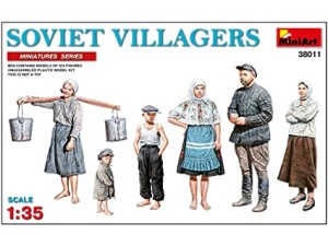 MiniArt, Sovjetiske landsbyboere, 1:35