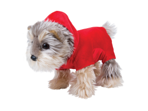 My puppy parade outfit - Rød Hoodie