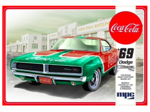 MPC, Snap, 1969 Dodge Charger RT (Coca Cola), 1:25