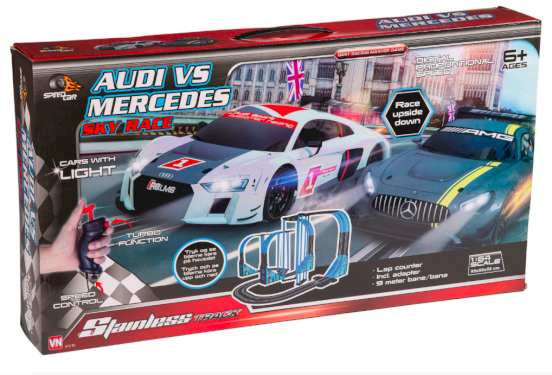 Speedcar, Audi vs. Mercedes, Sky Racing-racerbane, 1:64