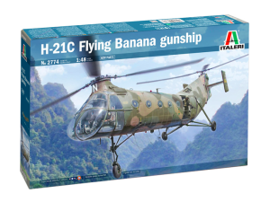 Italeri, H-21C Flying Banana Gunship, 1:48