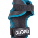 California, beskyttelsessæt, sort/blå, str. XS