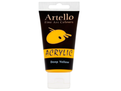 Artello Acrylic, 75 ml, Deep Yellow