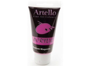 Artello Acrylic, 75 ml, Medium Magenta