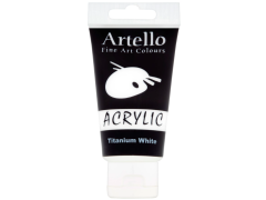 Artello Acrylic, 75 ml, Titanium White