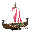 Artesania, vikingeskib, træ, 1:75