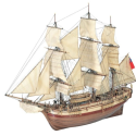 Artesania, fregatten HMS Bounty, træ, 1:48