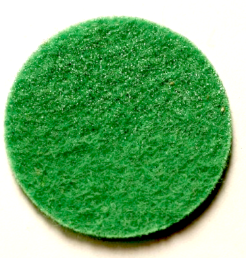 Hobbyfilt, rulle, 45 cm x 5 m, grøn
