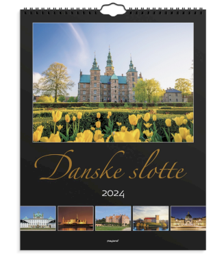 Mayland, vægkalender 2024, Danske slotte