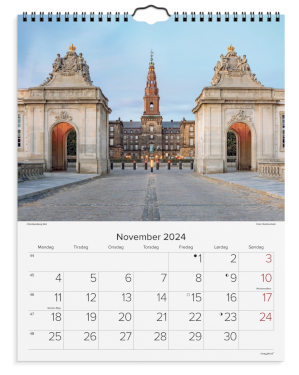 Mayland, vægkalender 2024, Danske slotte