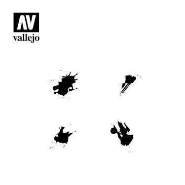 Vallejo, Stencil Petrol Spills, 1:35