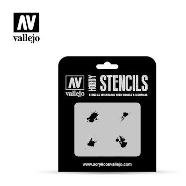 Vallejo, Stencil Petrol Spills, 1:35