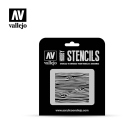 Vallejo, Stencil Wood Texture No. 2, 1:35