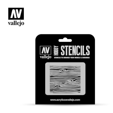 Vallejo, Stencil Wood Texture No. 2, 1:35