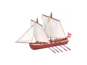 Artesania, Captain's Boat Santisima Trinidad, træ, 1:50