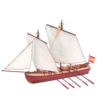 Artesania, Captain's Boat Santisima Trinidad, træ, 1:50