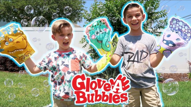 Zing Glove a Bubbles Sæbebobler med handsker