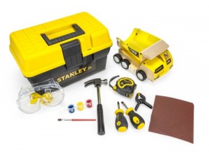 Stanley Jr., byg-selv-dumper m/ værktøj og værktøjskasse